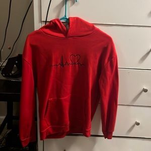 SHEIN heartbeat hoodie